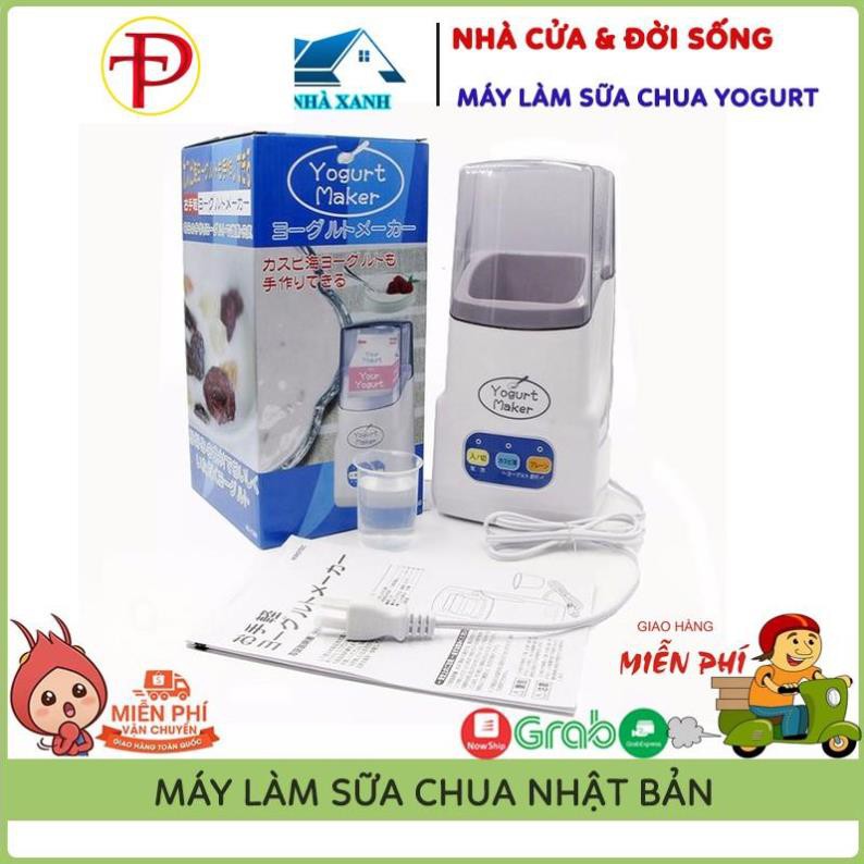 Máy Làm Sữa Chua Nhật Bản Tại Nhà Yogurt Maker, 3 Nút Tự Động Công Nghệ Mới, Bảo Hành 12 Tháng