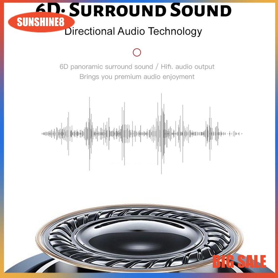 【SUN】Wireless Headphones Bone Conduction Sport Headset With Mic For Smartphones