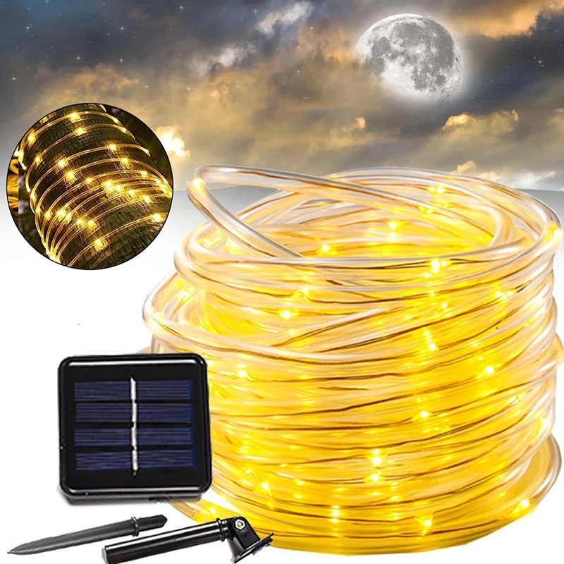 Dây Đèn LED Sử Dụng Năng Lượng Mặt Trời Sáng Tạo Chống Thấm Nước