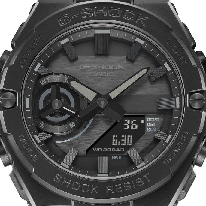 Đồng Hồ Casio Nam Dây Thép Không Ghỉ GSHOCK GST-B500BD-1ADR Chính Hãng