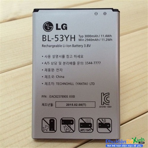 Pin G3 Cat6 F460 , G3 F400 D855 3000mAh Zin - Hàng nhập Khẩu