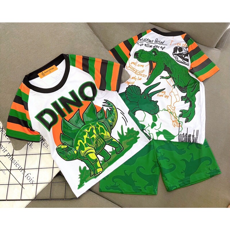 Bộ 3D thun lạnh bé trai