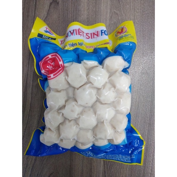 Cá viên Tân Việt Sin 500g-60viên