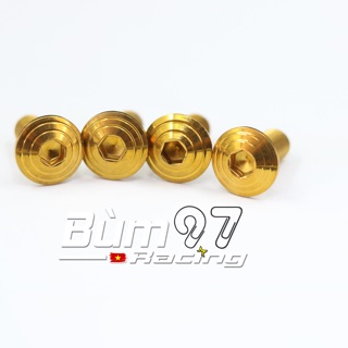 Ốc đĩa dù vàng inox Thailand