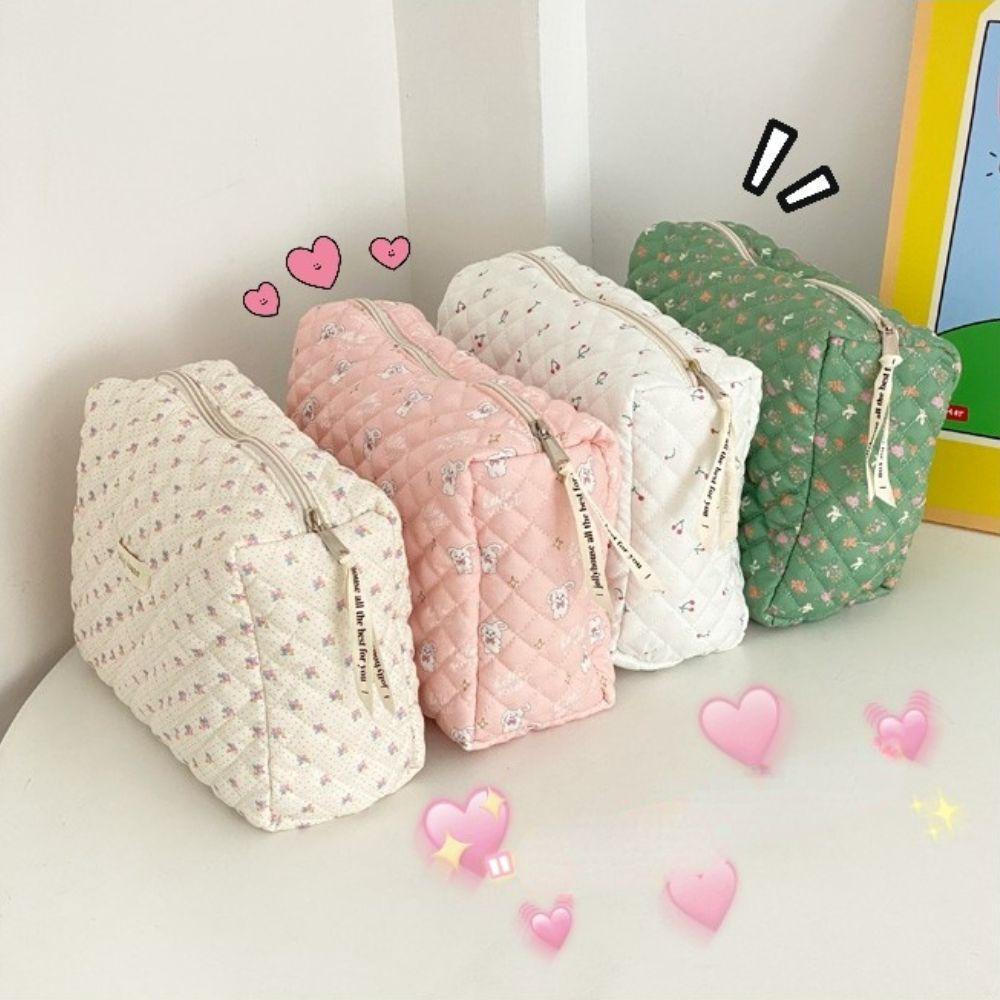 Túi Đựng Mỹ Phẩm Chất Liệu Cotton Mềm Mại Kích Cỡ Lớn