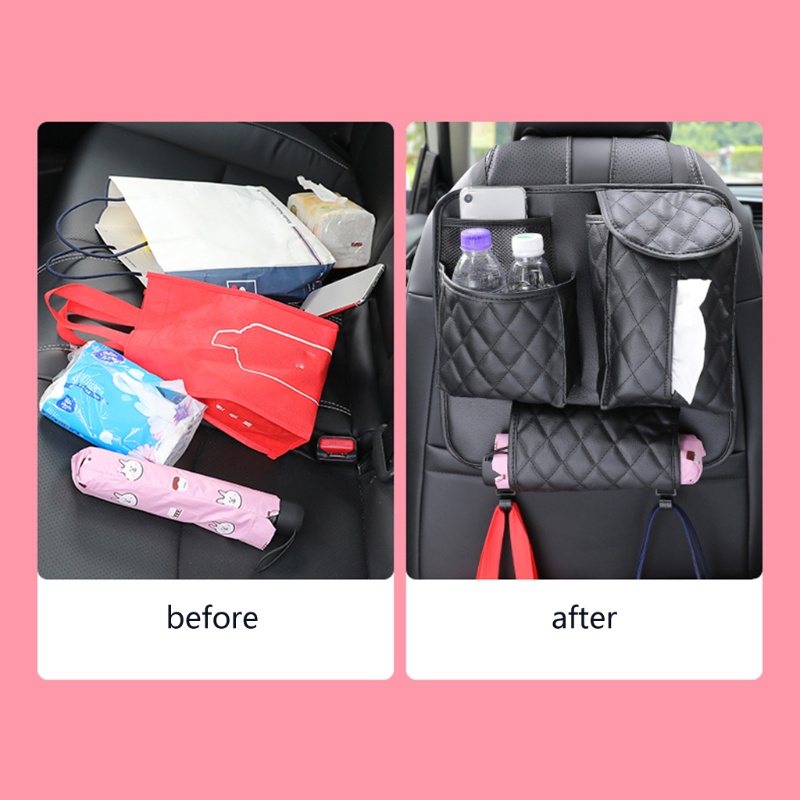 Túi Đựng Dù / Đồ Dùng Nhiều Ngăn Gắn Sau Lưng Ghế Tiết Kiệm Không Gian Siêu Bền Tiện Dụng