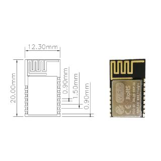 Mô Đun Wifi Esp8285 Esp-M2