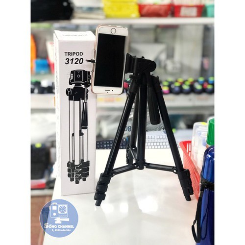 Gậy 3 chân Tripod chụp ảnh livestrem giá đỡ điện thoại (có kèm kẹp điện thoại)