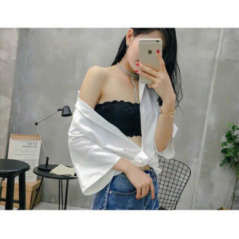 Áo Bra Nữ Ren Hoa Không Dây Sexy Gợi Cảm { Bán Sỉ }