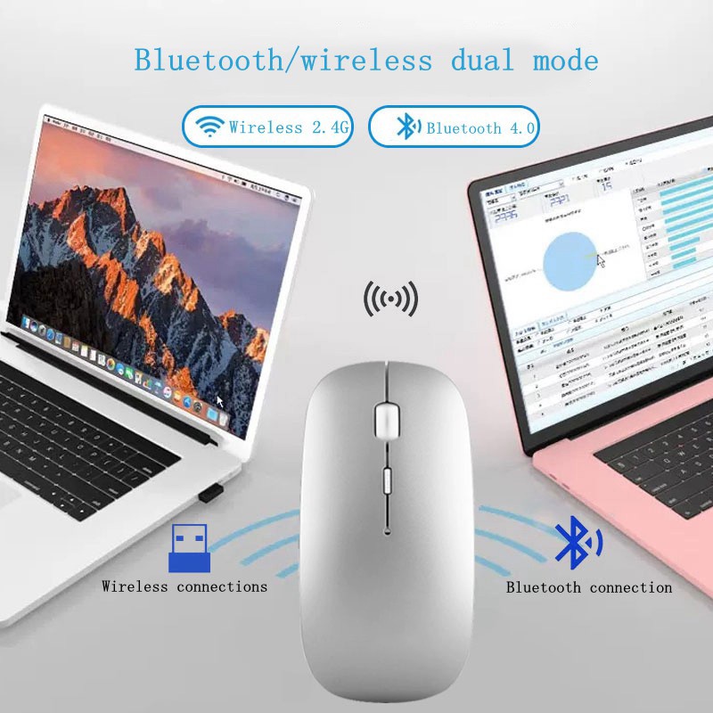 Chuột Bluetooth ko dây Tương Thích Với Táo laptop táo/tablet táo/Mobile phone Và Chuột Máy Tính