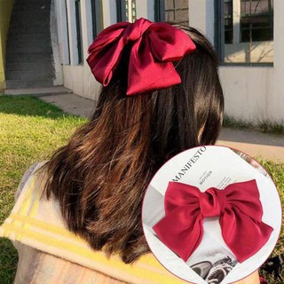 Kẹp tóc nơ lụa Hàn Quốc