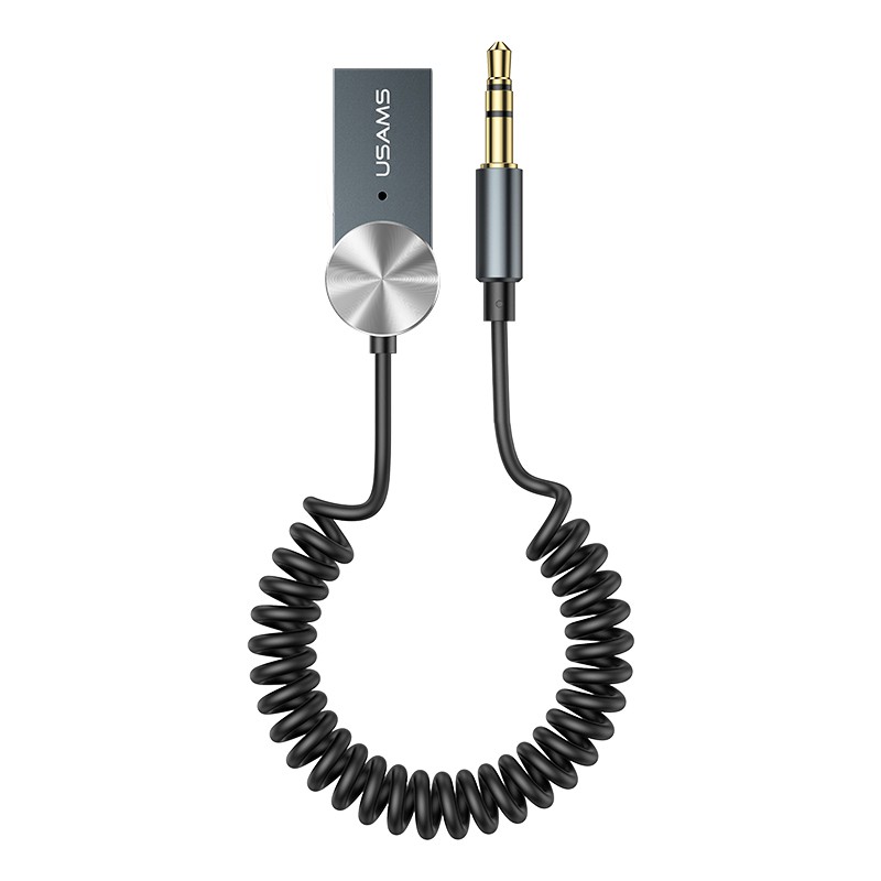 Adapter phát Bluetooth 5.0 cho xe hơi / loa qua cổng AUX 3.5mm chính hãng Usams US-SJ464