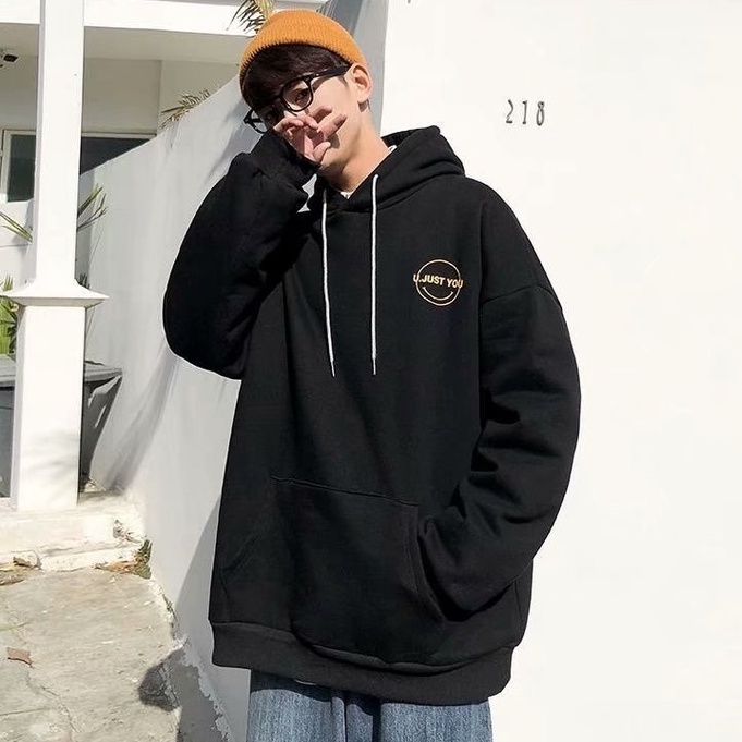 Áo hoodie đồ đôi unisex hoodie nam thời trang phong cách Hàn Quốc áo hoodie nữ áo dài tay from rộng áo khoác hoodie chất đũi cao cấp áo hoodie unisex form rộng