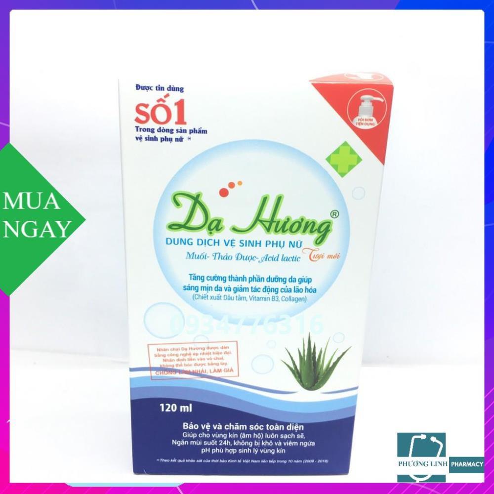 Dung dịch vệ sinh phụ nữ dạ hương có vòi 120ml