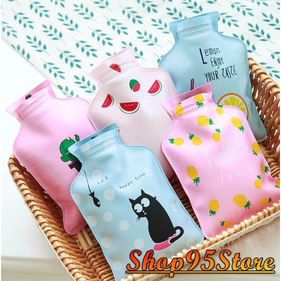 Túi Giữ Nhiệt Chườm Nóng Lạnh Mini Mẫu Mã Dễ Thương