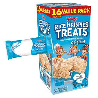 BÁNH CỐM GẠO GIÒN RICE KRISPIES TREATS HÀNG NHẬP KHẨU MỸ