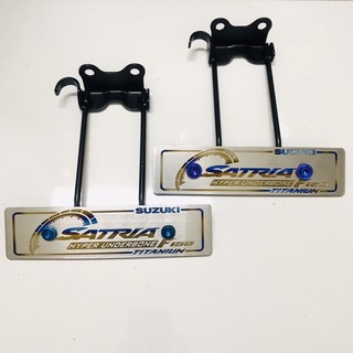 Bát và bảng tên satria 150 kèm ốc gr5