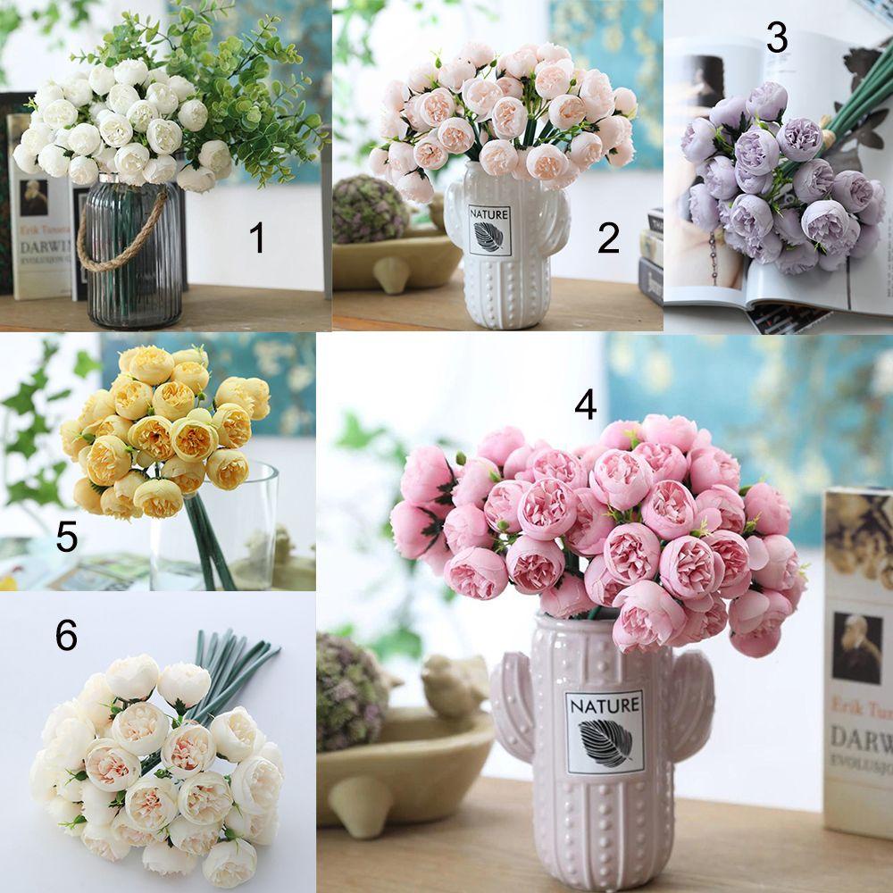 Chậu Hoa Giả Để Bàn Trang Trí Văn Phòng / Sân Vườn|Bộ Đồ Ngủ Bằng Lụa Chất Lượng Dành Cho Nữ