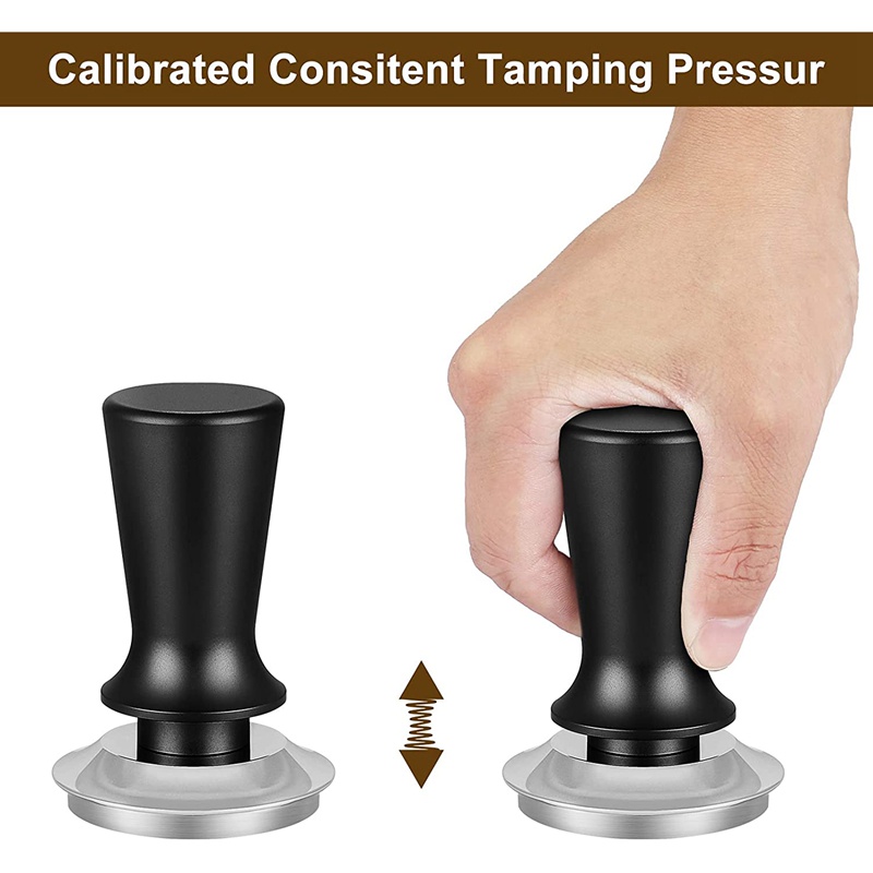 Máy Pha Cà Phê Espresso 53Mm Màu Đen Có Lò Xo Chịu Áp Suất Không Tiếp Xúc