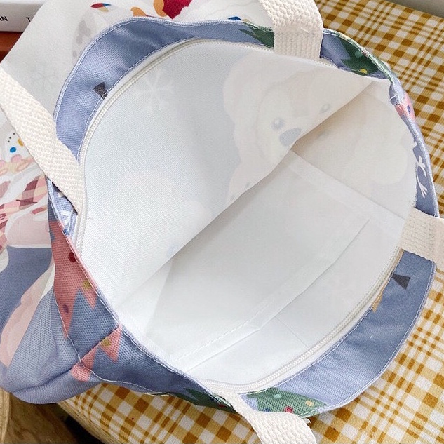 Túi vải canvas đeo chéo tote giá rẻ đẹp đi học đi chơi GD 09 GUDEO