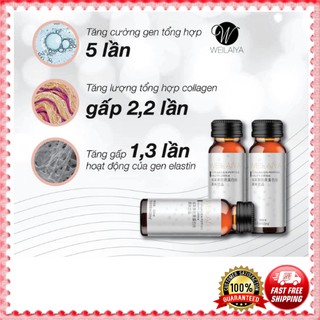 [Deal Sốc] Collagen Nước Kháng Đường Weilaiya Chính Hãng Collagen Uống Chống Lão Hóa Giữ Mãi Thanh Xuân Hộp 8 Chai 50ml