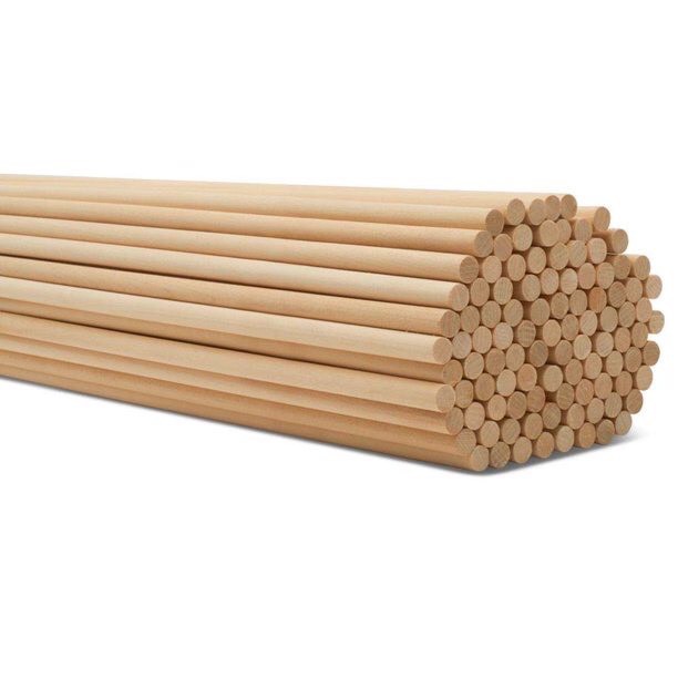 Thanh gỗ thông tròn phi 20 và phi 25/ giá rẻ vô địch