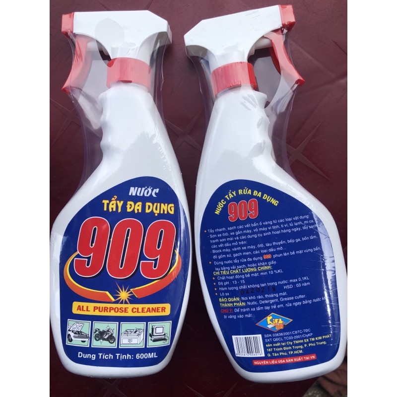 Nước tẩy rửa đa năng 909