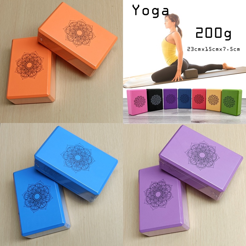 Gạch Tập Yoga, Gạch Xốp Eva In Hoa Mandala Cao Cấp Nặng 200g ( 1 Viên )