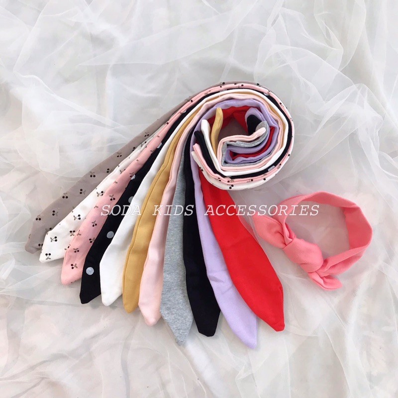 Băng đô bé gái buộc nơ (09 mẫu) (Ảnh thật)