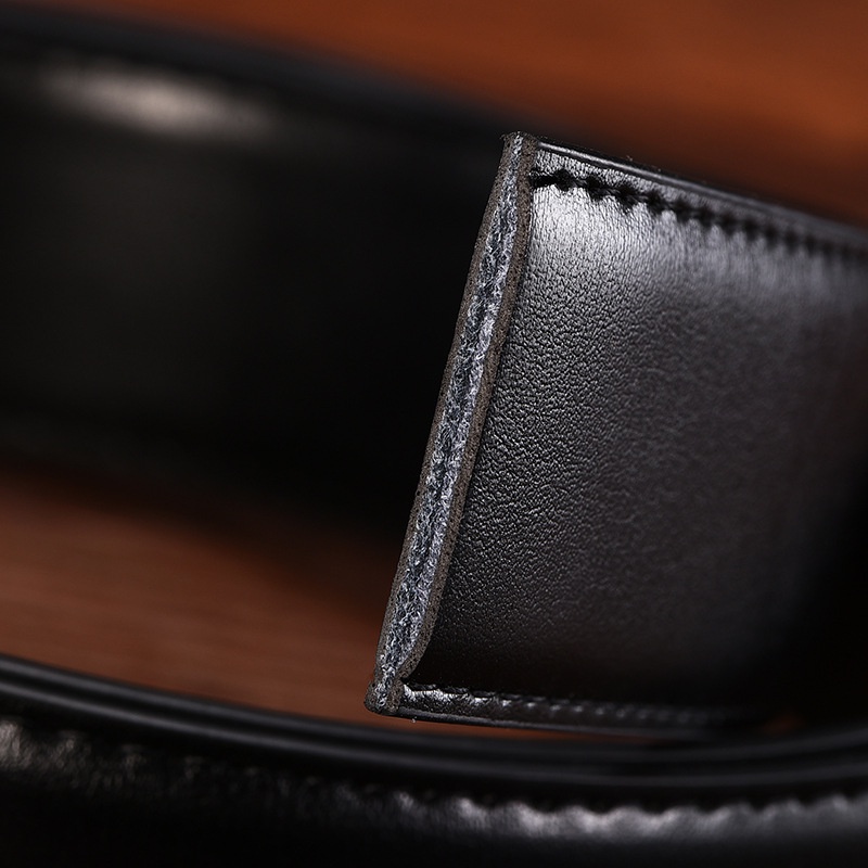 Thắt Lưng Da Bò Không Khóa 2.4cm 2.8cm 3.0cm 3.2cm 3.5cm 3.8cm