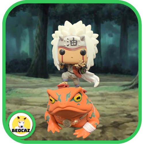 [Full Box Tặng Hộp Bảo Vệ] Mô hình Funko nội địa Trung chibi Jiraiya on Toad bền màu, nhựa an toàn - Đồ chơi Naruto