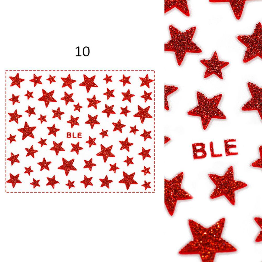 Miếng Dán Trang Trí Móng Tay 3D Lấp Lánh Dành Cho Nữ