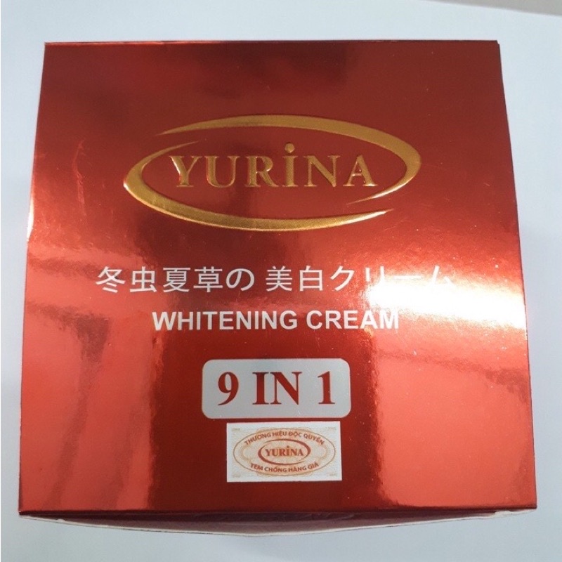 Kem Trắng Da YURINA Đông Trùng Hạ Thảo Collagen 9 In 1