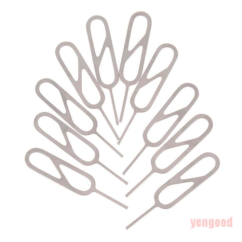 Bộ 10 Dụng Cụ Tháo Sim Bằng Thép Không Gỉ Tiện Lợi