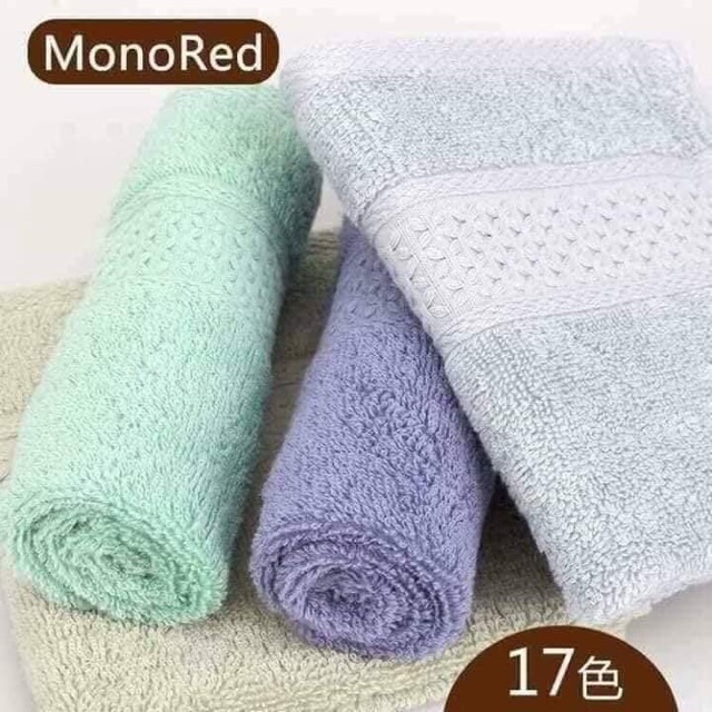 Sét 3 khăn mặt xuất nhật - giao màu ngẫu nhiên