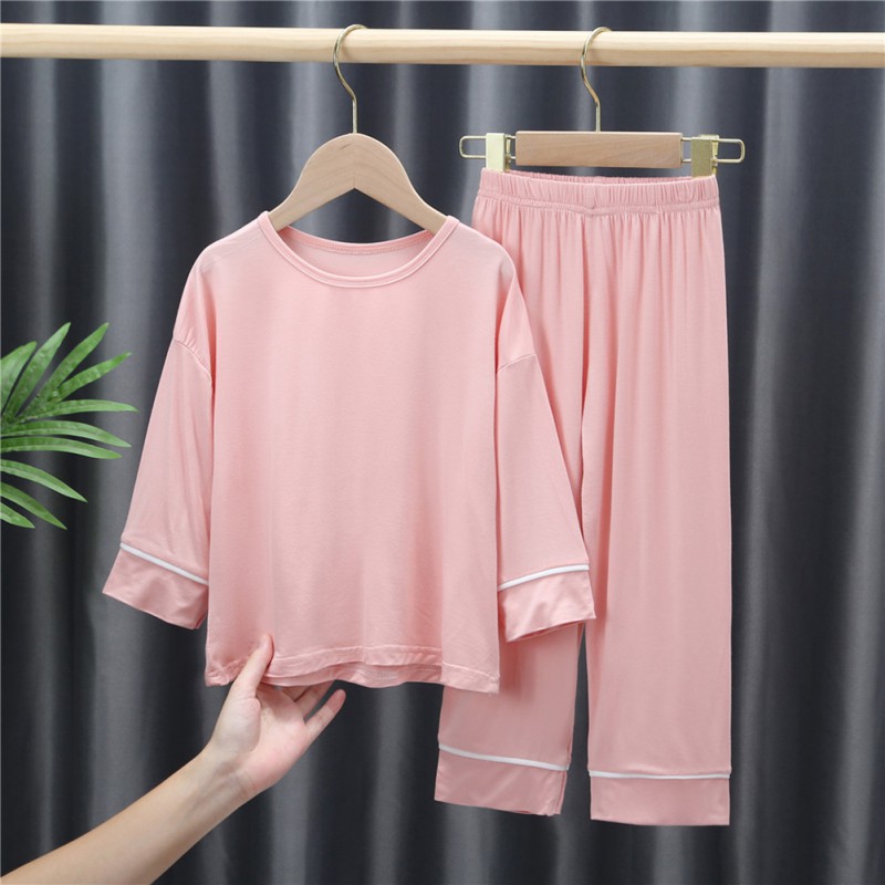 Set Đồ Bộ Dài Tay Phong Cách Hàn Quốc Cho Bé Gái