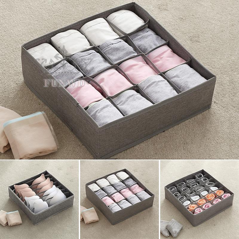 Hộp Đựng Đồ Lót 7/16/24 Ngăn Tiết Kiệm Không Gian