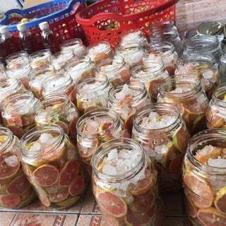 Mật ong chanh đào 