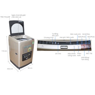 Máy giặt Hitachi SF-140XTV 14Kg