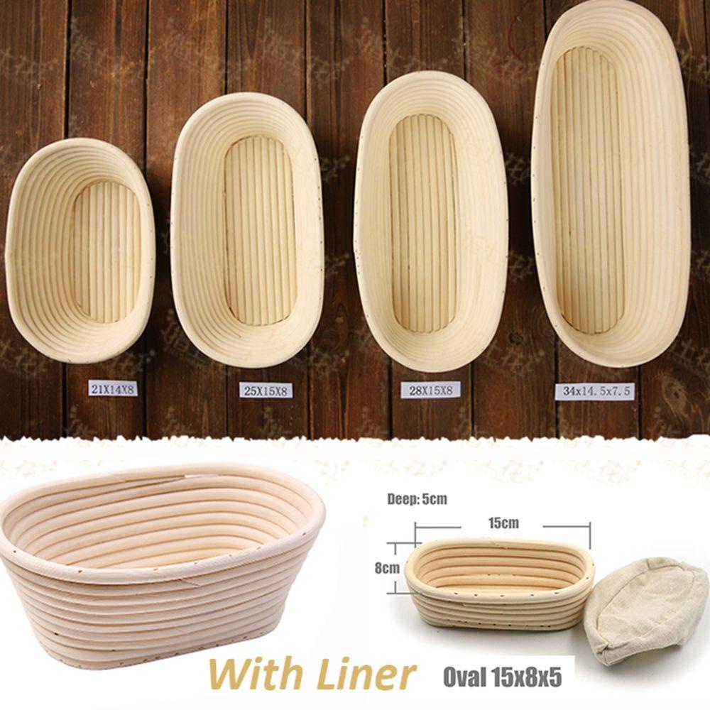 Giỏ Mây 7 Kích Cỡ Dùng Để Lên Men Bánh Mì