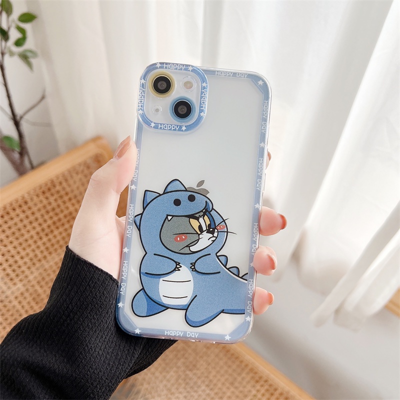 Ốp Điện Thoại Chống Sốc In Hình Khủng Long Cho iPhone 13 Pro MAX 12 Pro MAX 11 Pro MAX 7 8 Plus X XS MAX