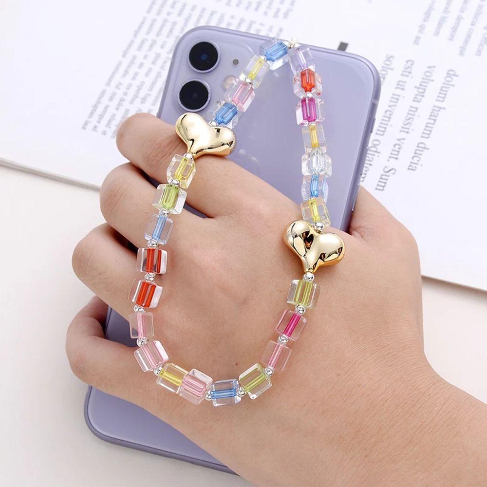 Ốp Điện Thoại Dạng Chuỗi Hạt Vuông Có Dây Đeo Cổ Tay Chống Thất Lạc Cho Harry