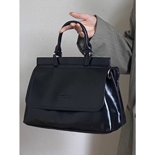 A.T.A Văn Học Retro Túi Đa Năng Kết Cấu Sáp Dầu Da Di Động Túi Đi Lại Nữ