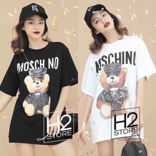 Áo thun gấu moschino