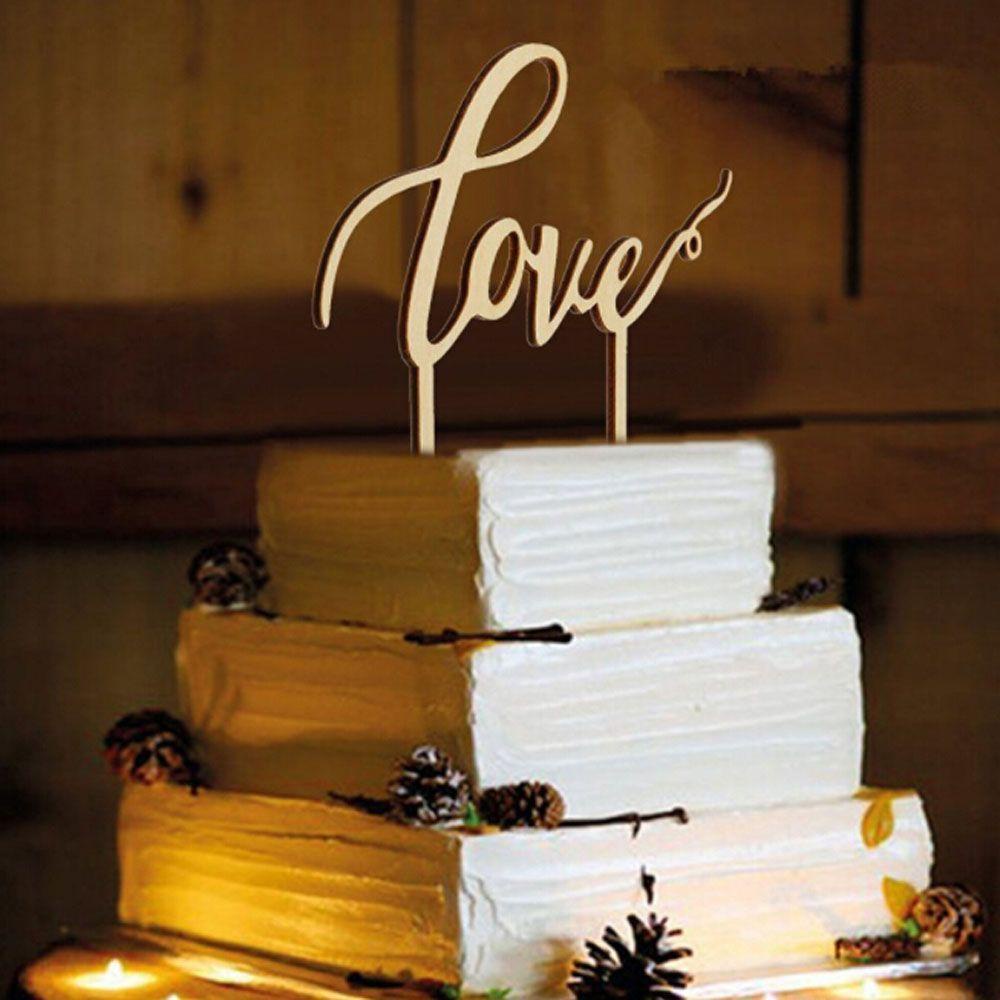 Topper Gỗ Trang Trí Bánh Kem Chữ Mr and Mrs|Phụ Kiện Trang Trí Đám Cưới Phong Cách Vintage Độc Đáo