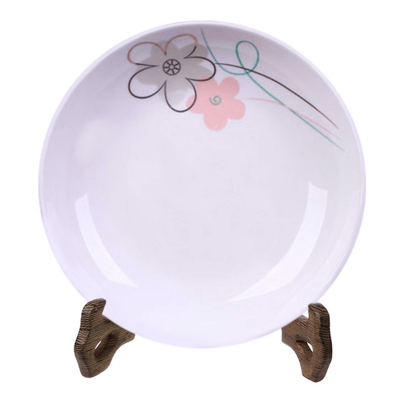 Giá Đỡ Trưng Bày Đĩa Trà Bằng Gỗ 3-7 Inch 5 Size