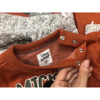 Bộ nỉ Mickey C&A sz 0-9M