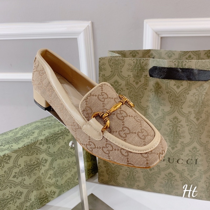 ❄️HÀNG QUẢNG CHÂU FULL BOX❄️ Giày moka gót vuông 3cm