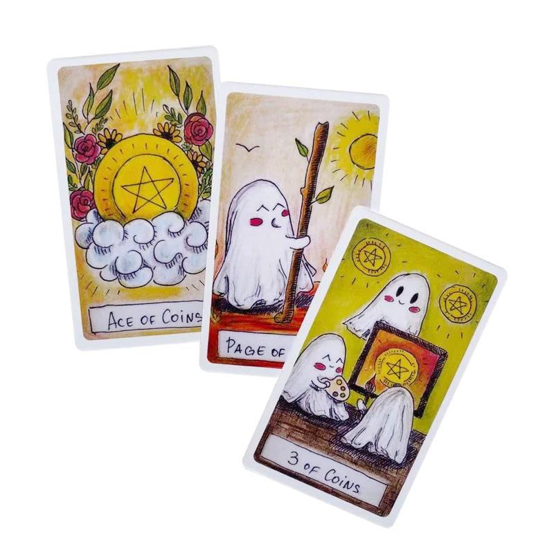 Cute Ghost Tarot 10.3x6 cm Card Games