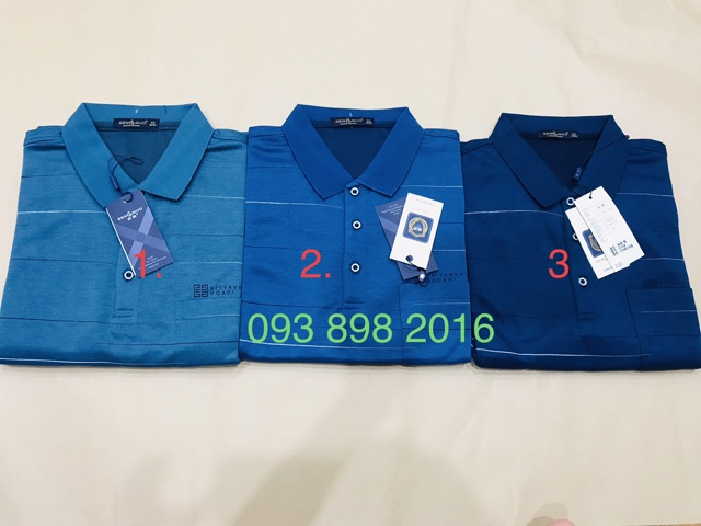 Áo thun túi ngực nam trung niên dài tay nhiều mẫu | BigBuy360 - bigbuy360.vn